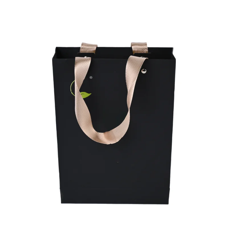 Eco-Friendly Custom Logo Embossed Tote Non-Woven Biodegradable Promotional Shopping Bags Clothing Recyclable Grocery Gift Use