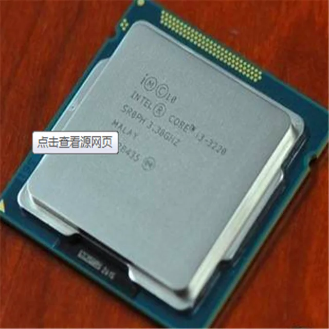 for Intel core desktop cpu processor i3  3220  socket