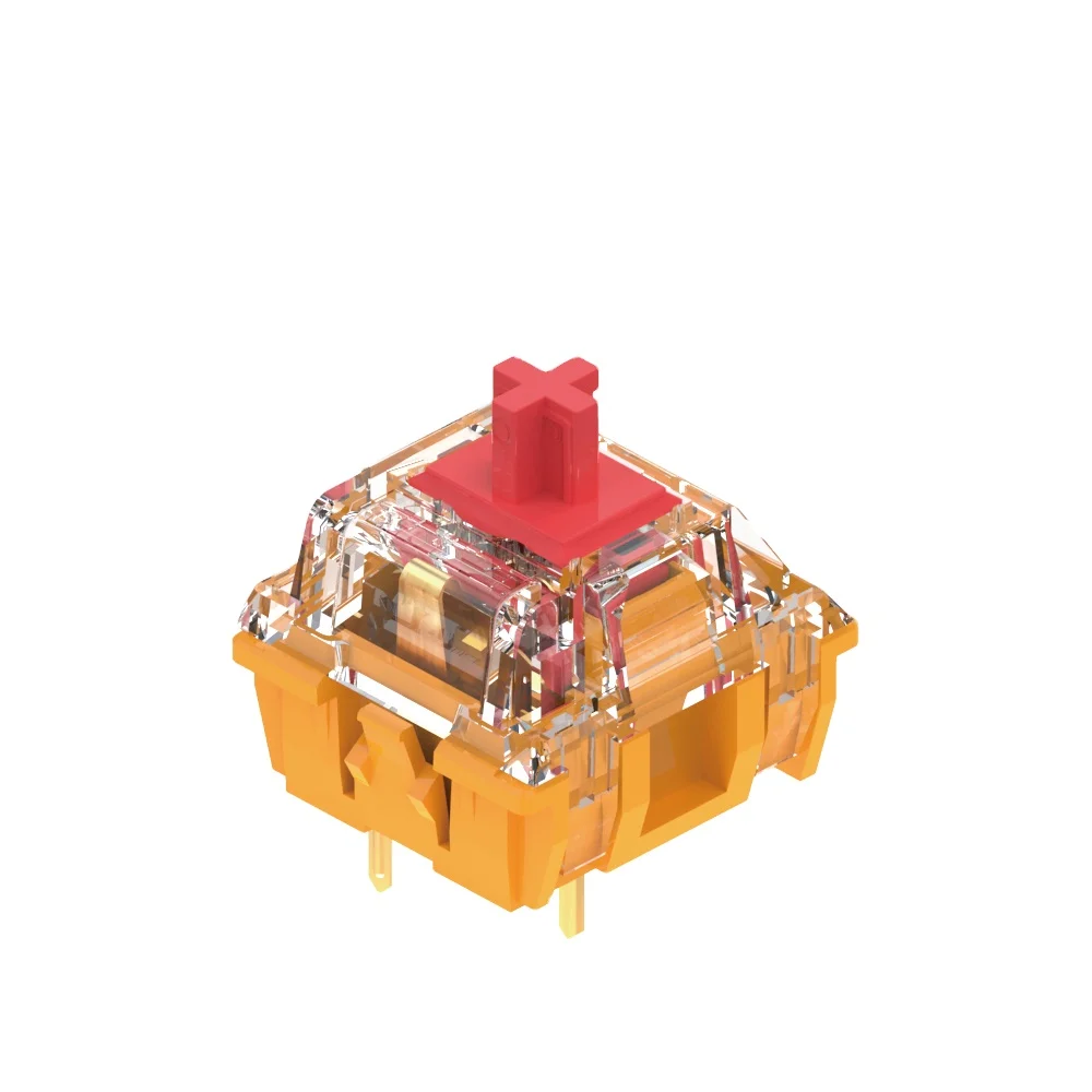 TTC Gold Red Gold Brown Switch V3 Linear Tactile Axis for Mechanical keyboard 3 Pins Customize DIY Gamer