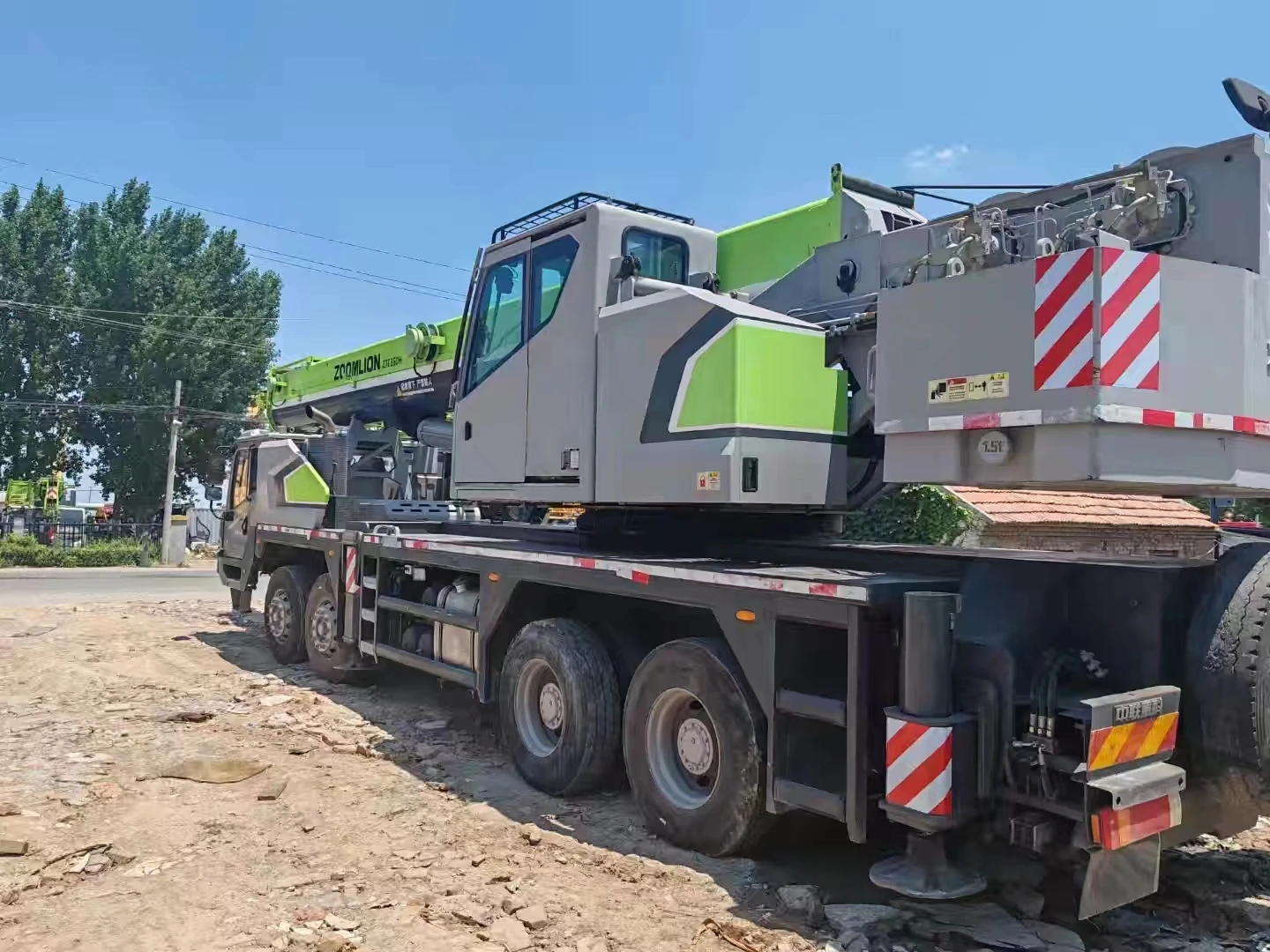 2023 использованный кран Zoomlion ZTC350H562 35 тонн строительный подъемник телескопический Автомобильный Кран