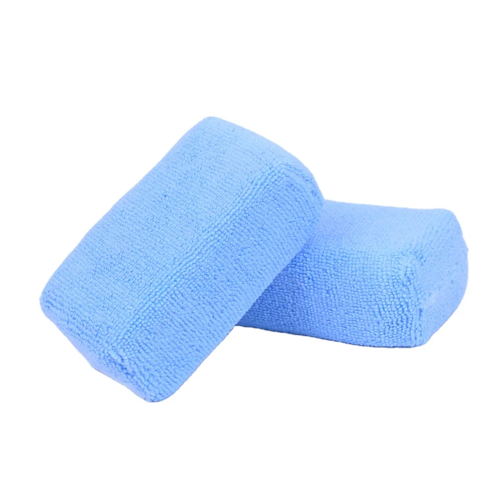 Non - scratch sponge scourer car cleaning sponge microfiber car wash sponge