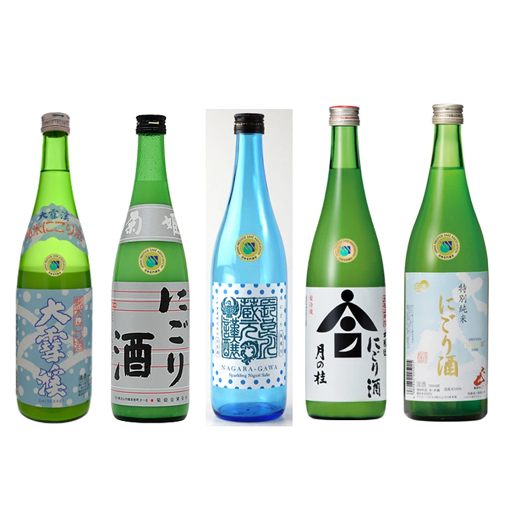 Оптовая продажа, вкусный молочный или туманный японский набор бутылок саке, Япония