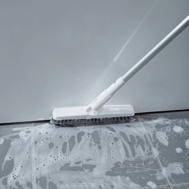 Floor Cleaning Brush Floor Brush with long handle Scrub Brush for Cleaning Bathroom Kitchen Floor