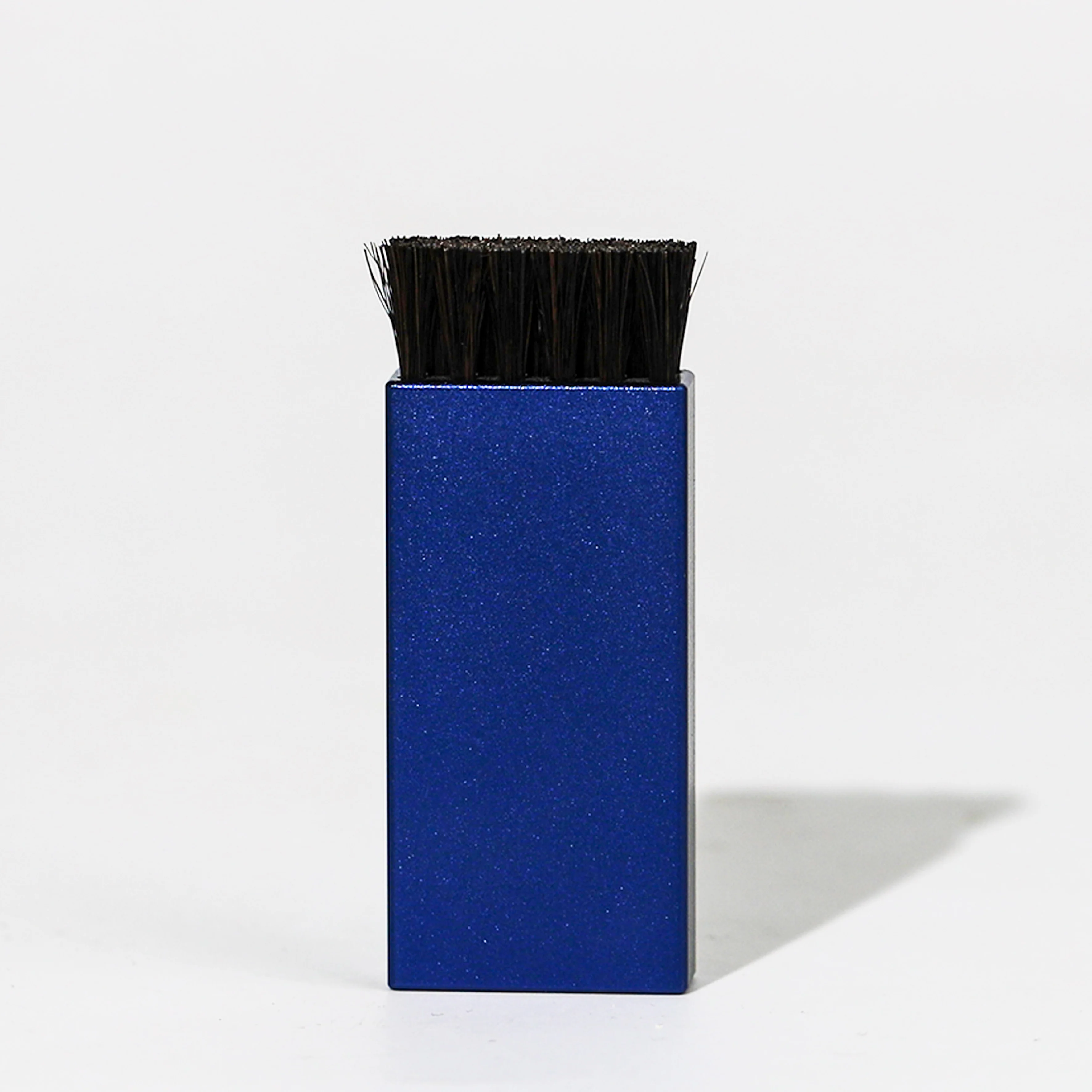 Factory Direct Customized Mini Brush Convenient Blue Aluminum Packaging Brush