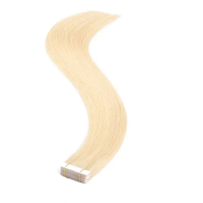 Large Stock Top Quality Virgin Hair 100 Remy Human Double Drawn Tape Hair Extensions