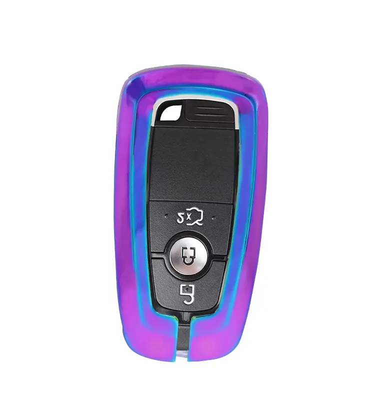 Ford car zinc alloy metal car  key case shell remote car key case cover
