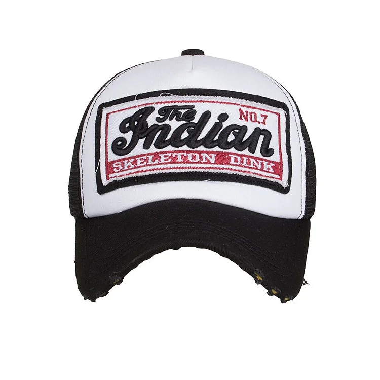 5 Panel Trucker Caps And Hats distressed mesh truckers hat men with patch