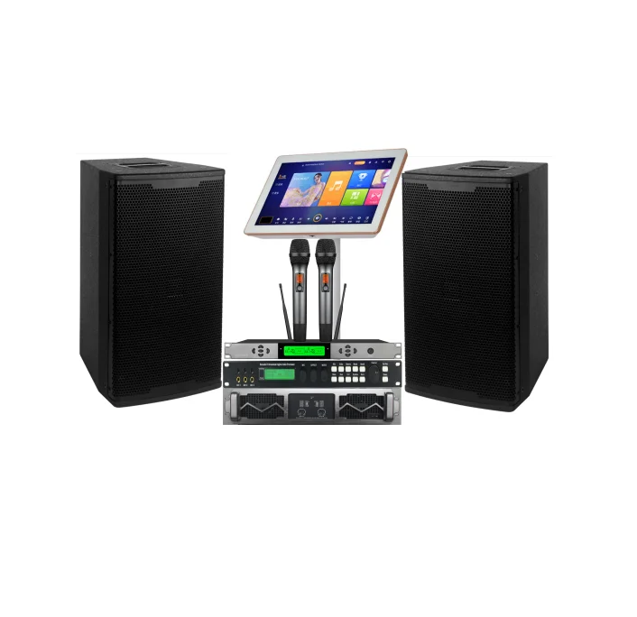 High quality professional KP612 Karaoke sound system stage performance speakers KTV Karaoke complete audio system