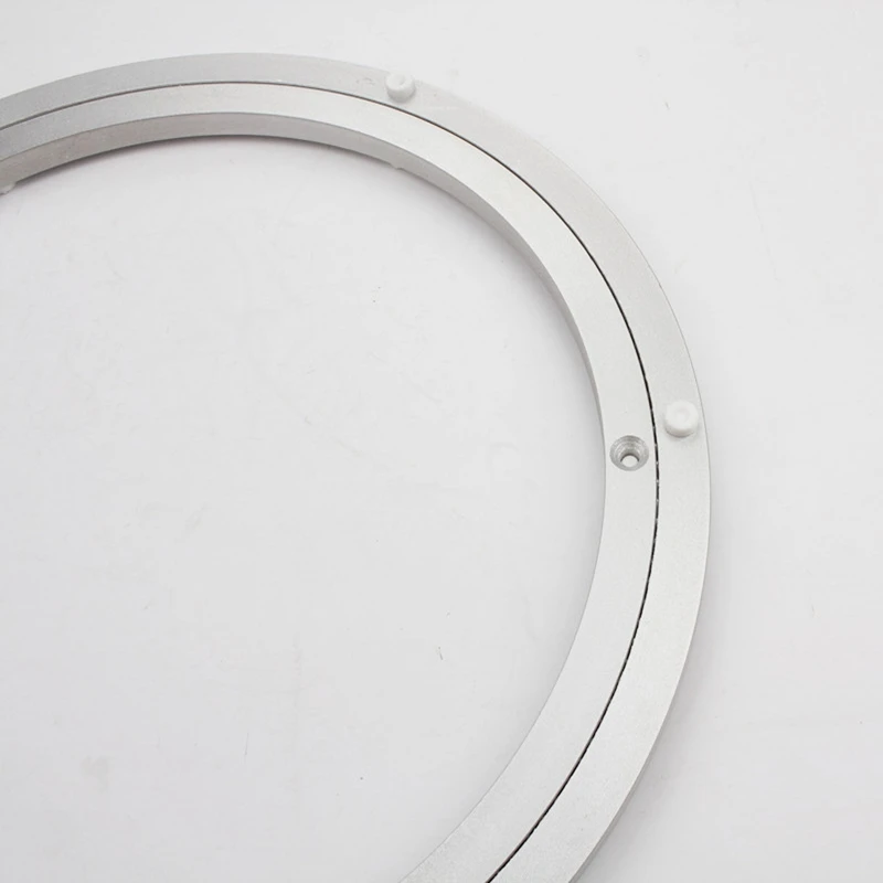 Heavy Duty 448mm 18 Inch Lazy Susan Aluminum Alloy Round 360 Degree Rotating Low Noise Turntable Bearing Swivel