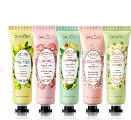 Wholesale Custom Logo Moisturizing Gift Luxury Hand Lotion Hydrating Small Mini Skin Care Hand Cream