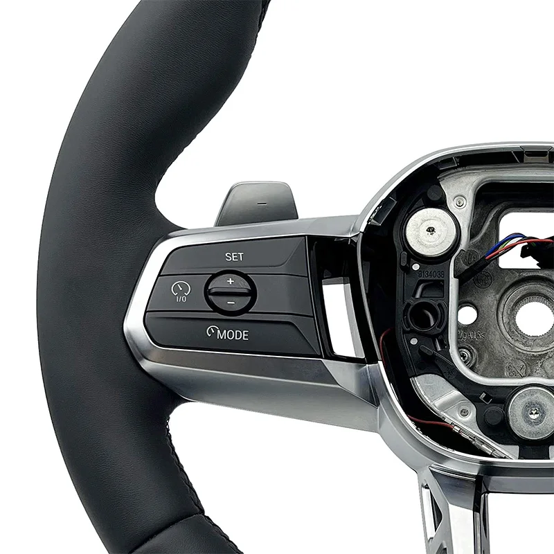 Color custom leather modified steering wheel for Mercedes Benz A GLA B GLB C GLC E GLE CLS ZC-ID8-P3