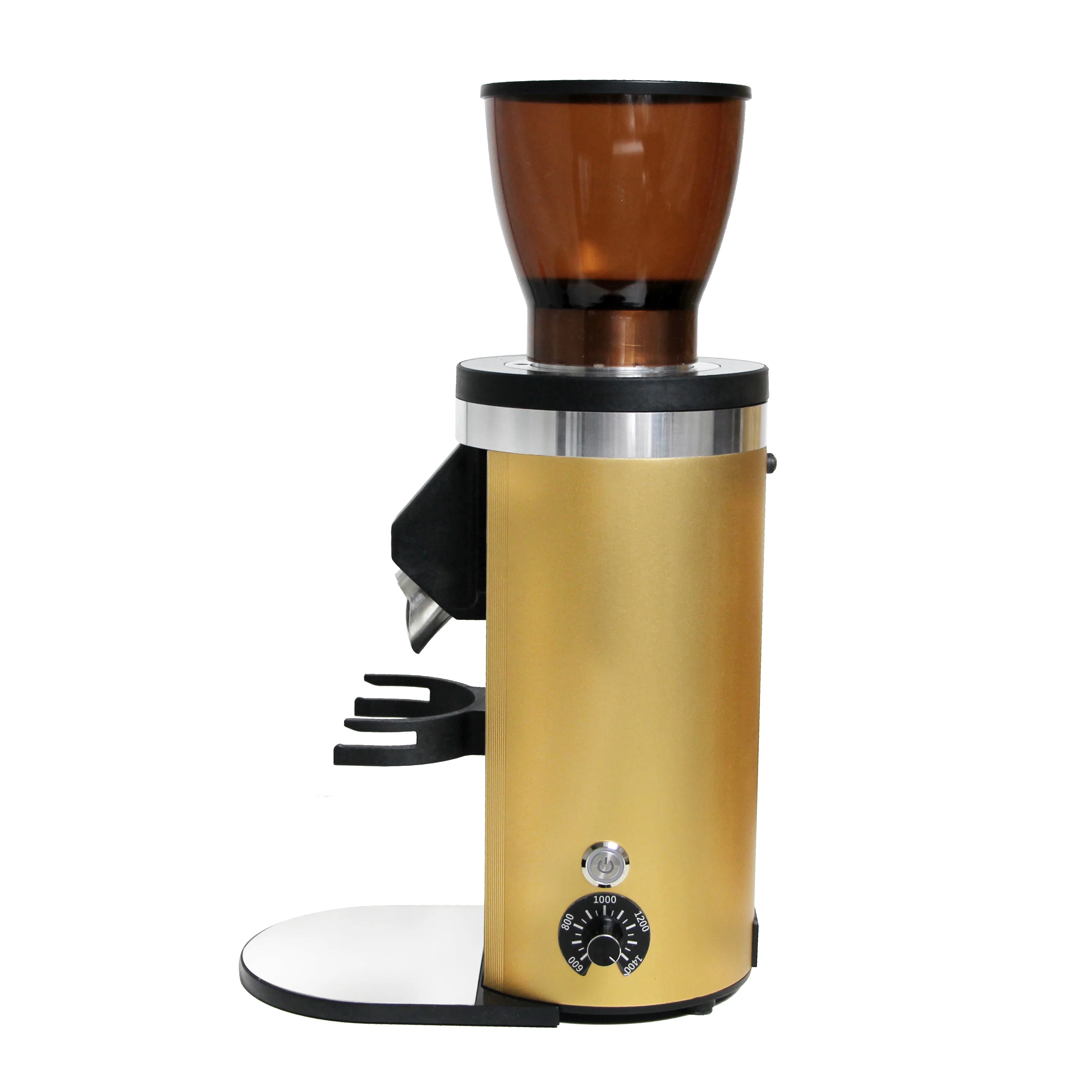 2023 New design brushless DC MOTOR Coffee grinder Speed adjustable single dosing coffee grinder HA64