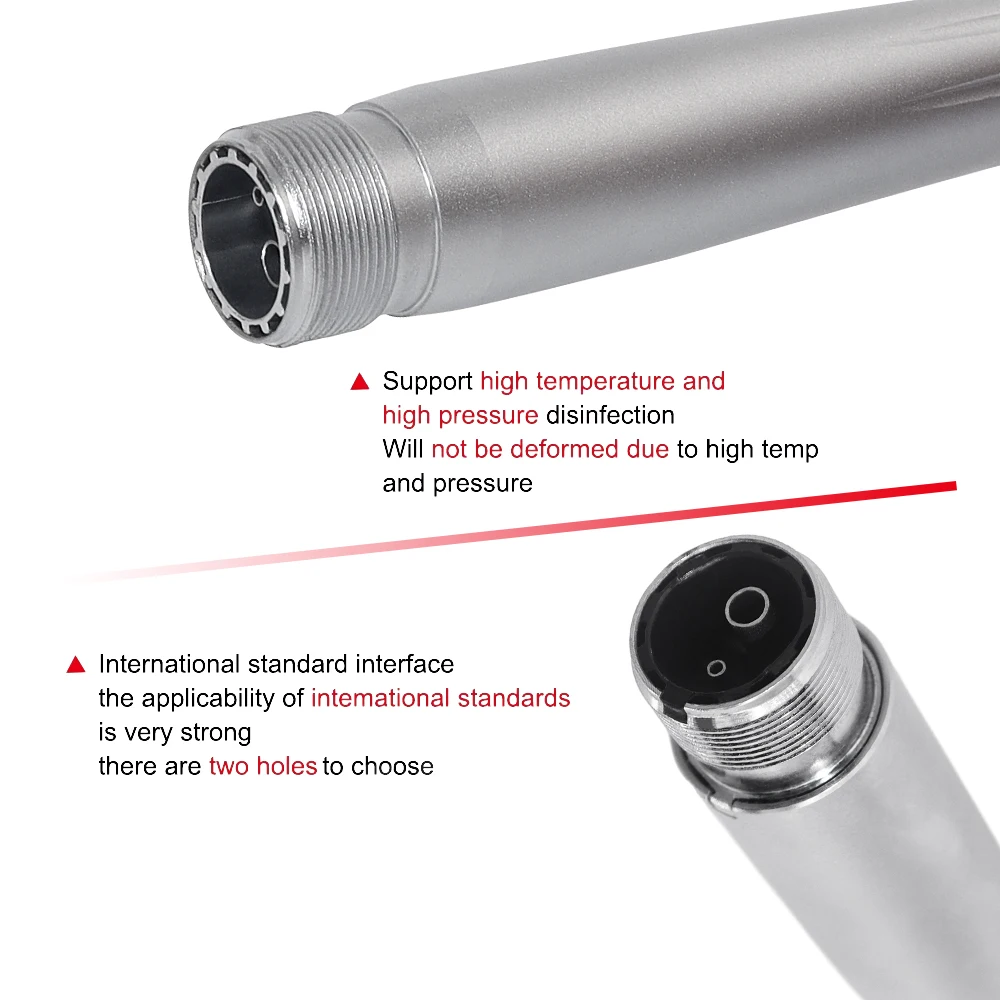 Металлическая Стандартная головка высокоскоростной стоматологический наконечник кнопочный один спрей для воды лабораторная дрель