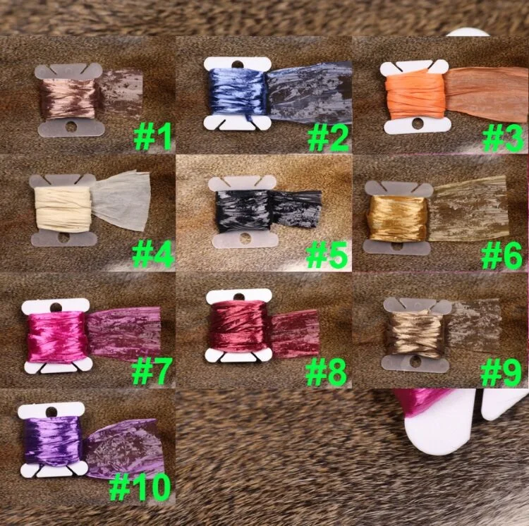Swiss Straw Raffia Fly Tying Absorbent Material for Tying Nymphs Wing Cases and Shell Backs on Nymphs Fly Tying Material