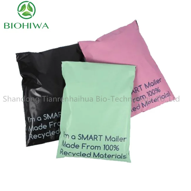 Biodegradable Custom PLA PBAT Mailer Bag Parcel Post Shipping Mailing Bags