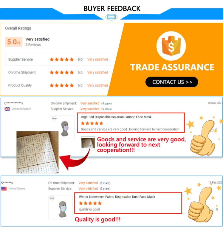 Most Popular Black 4 layer Full  face mask Custom Logo Disposable 50 pcs Black Face Masks