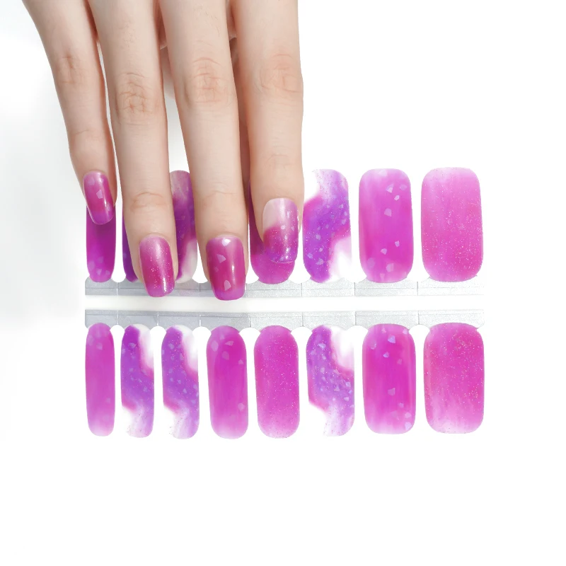 China supplies wholesale metal nail accessories 2D nail art stickers