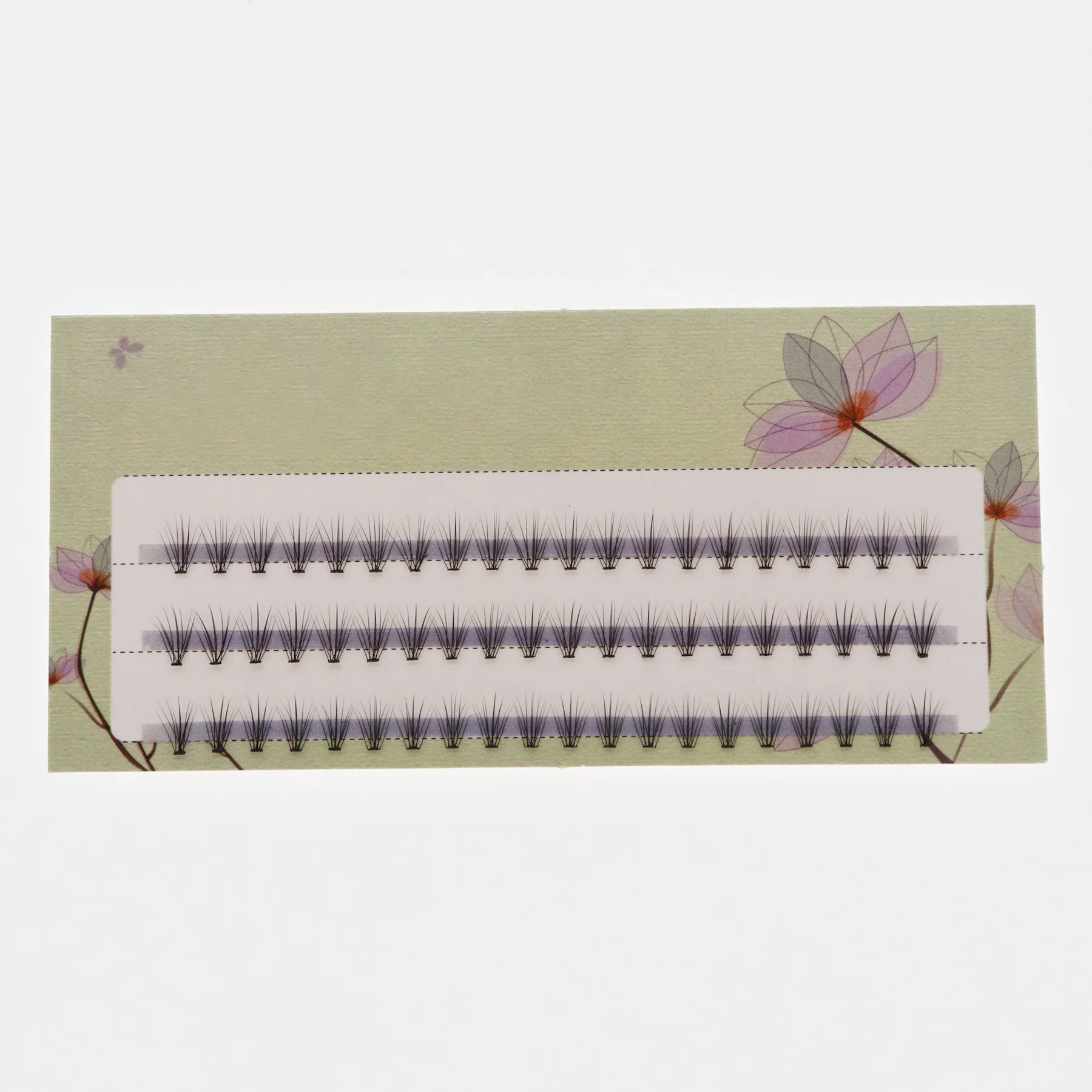 
Factory Wholesale Korean Synthetic Fiber Cluster Lashes Individual Eyelash Extension 