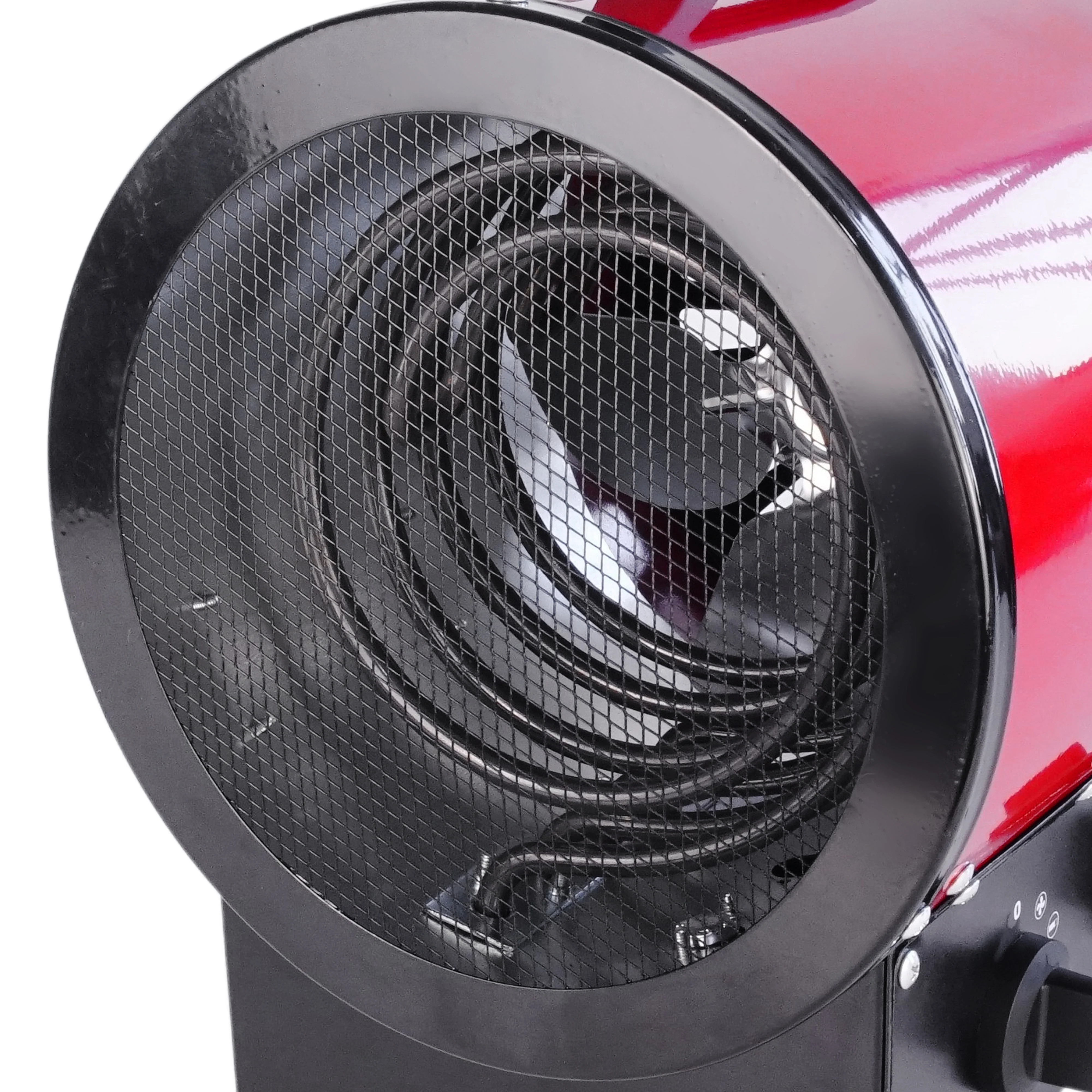 220-240v small red 3kw electric greenhouse fan heaters with CE certificate