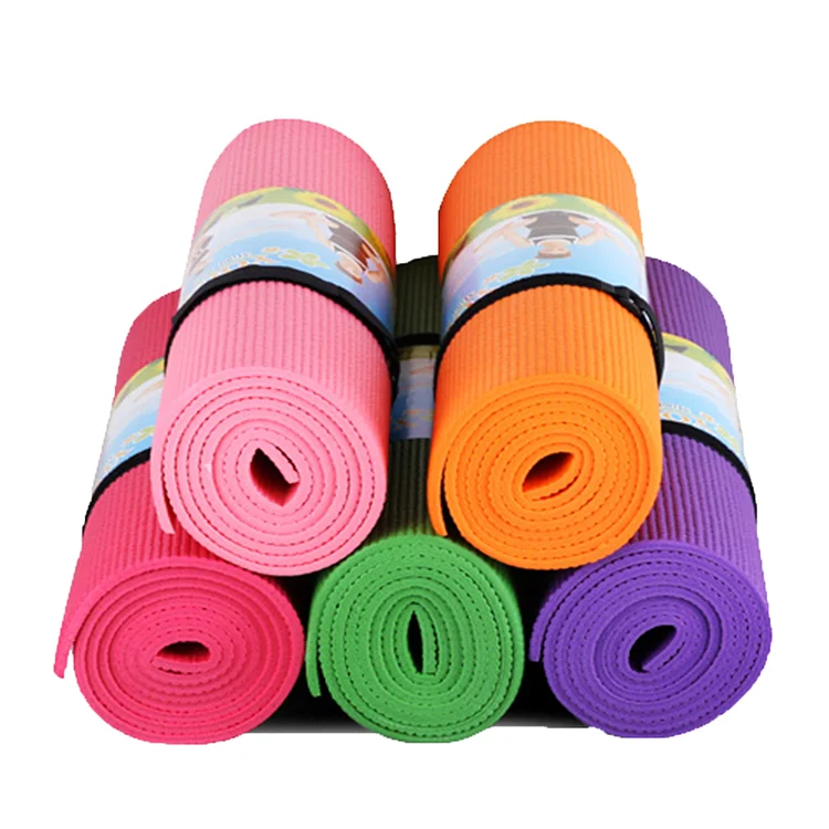 Коврик для занятий йогой из ПВХ