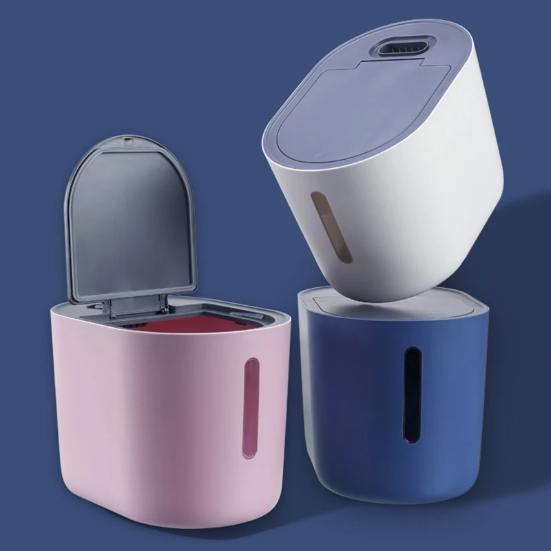 10L Oval Rice Dispenser Large Grain Container Storage with Lid Measuring Cylind Household for Kitchen Soybean Corn