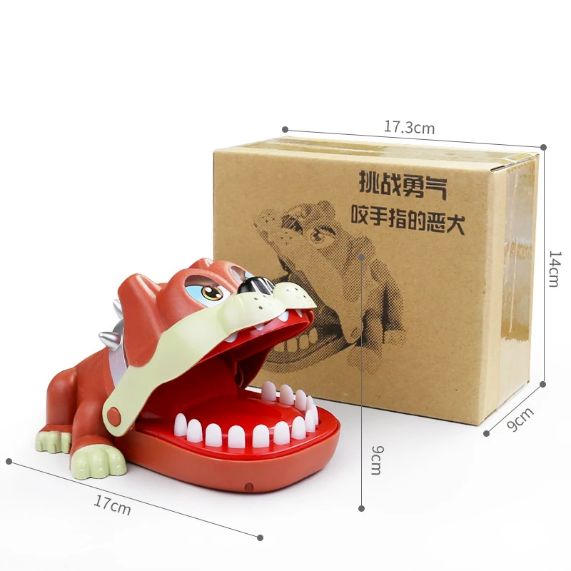 China supplier Evil dog and Monster biting hand toy kids tricky toy