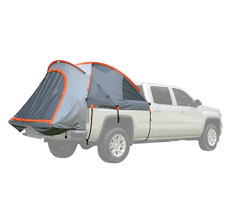 HOTO 2-4 Person Waterproof Camping car tail tent rainproof sunscreen camping folding tunnel tent pop up Camping Car Tail Tent
