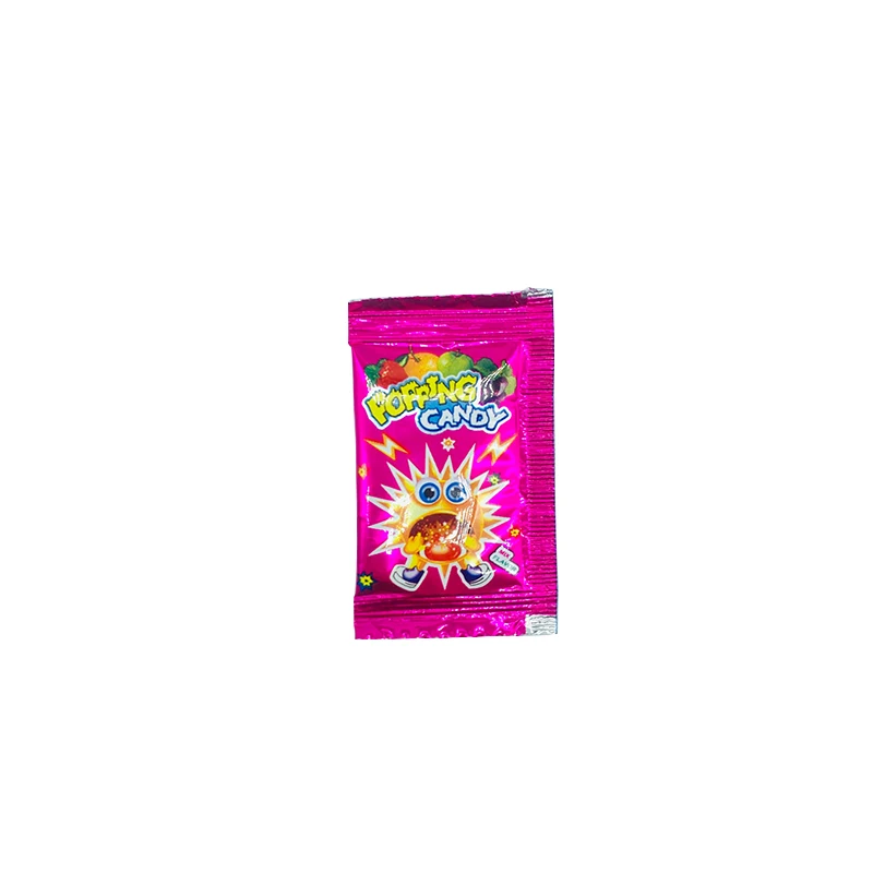 Wholesaler Childhood Snacks Magic Fruit Flavor Strawberry Taste Popping Candy