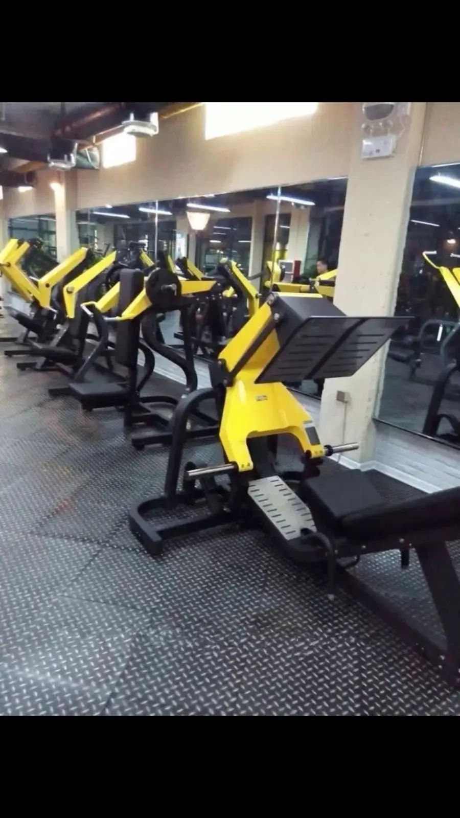 Factory price home gym fitness equipment plate loaded Leg Press