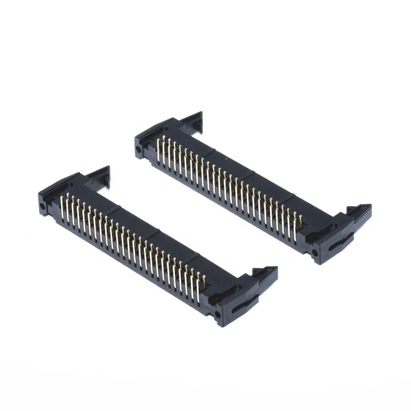 254mm 2.54mm Pitch 12 Pin 2x6P Straight Male Shrouded Box Header IDC Connector