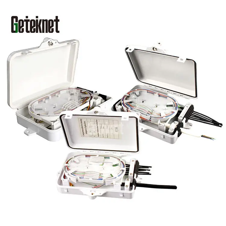 Gcabling fibra optica ODN FDB 4C 6C fiber nap box FTTH terminal fiber optic termination splice distribution ftth splitter box