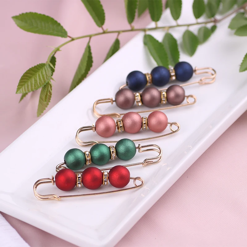 No Loop Mairaculous Pin Gold Silver Plated Small Enamel Muslim Islamic Allah Mashallah Safety Baby Brooch Pins For Hijab Scarf