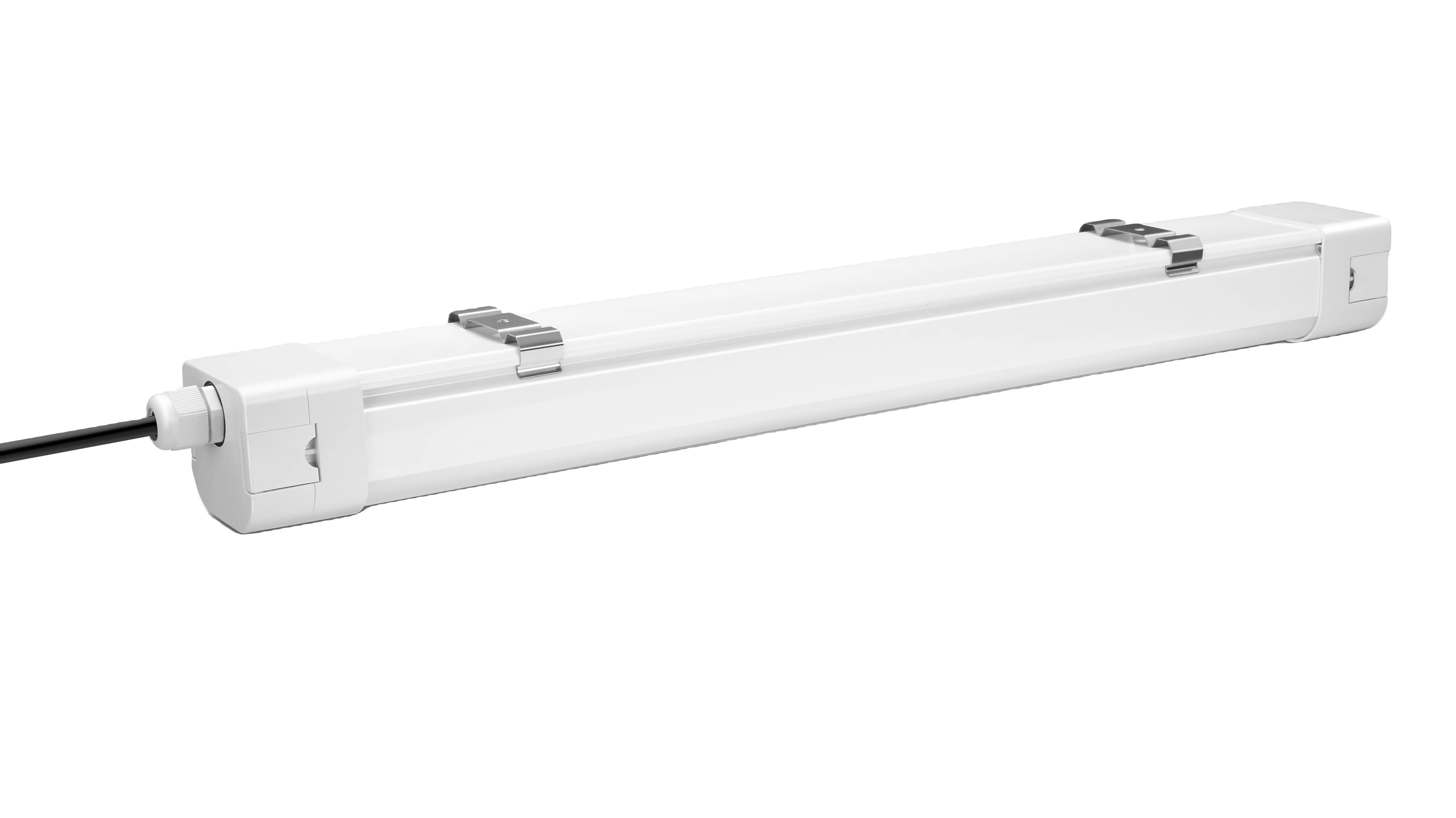 IP65 Triproof Led Linear Lamp Warehouse build in Sensor Garage Room