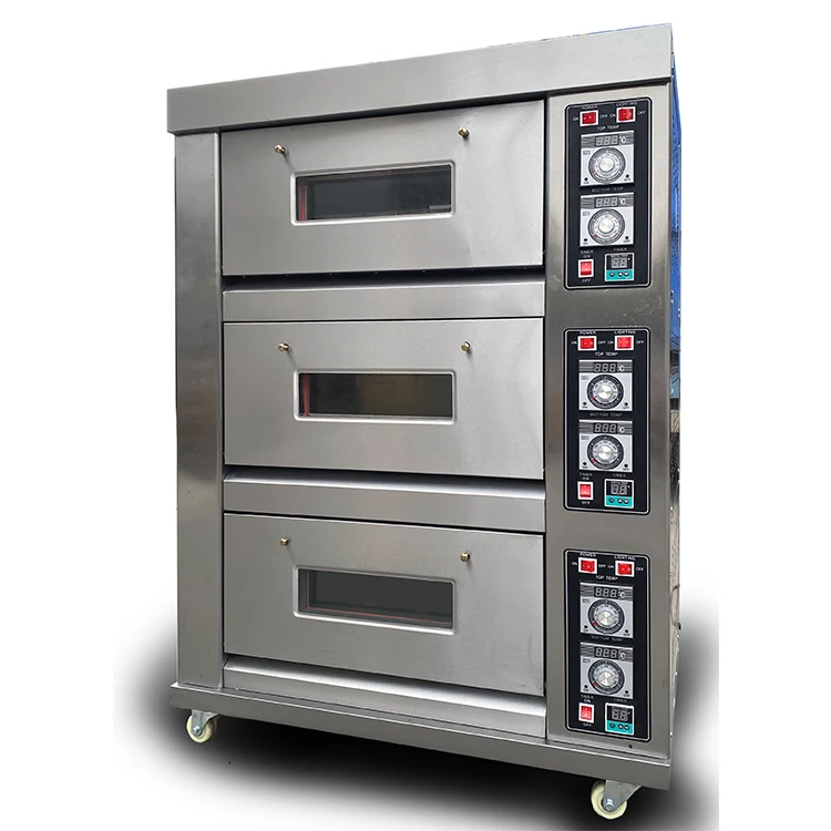 Factory wholesale customized commercial industrial electric baking pizza oven machine