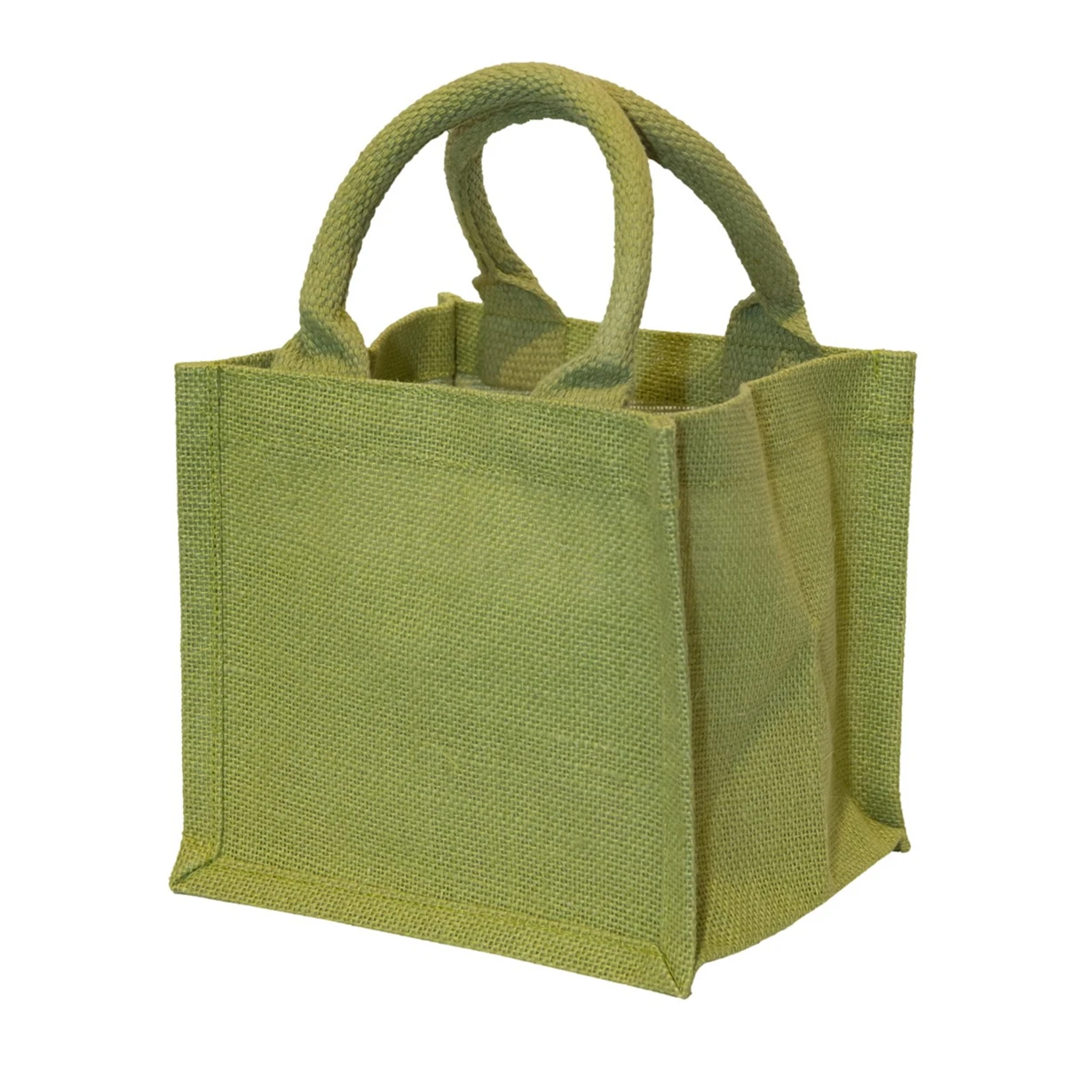 Eco-Friendly Small Jute Burlap Decorating Tote Beach bag Reusable shopping bag recycled wholesale