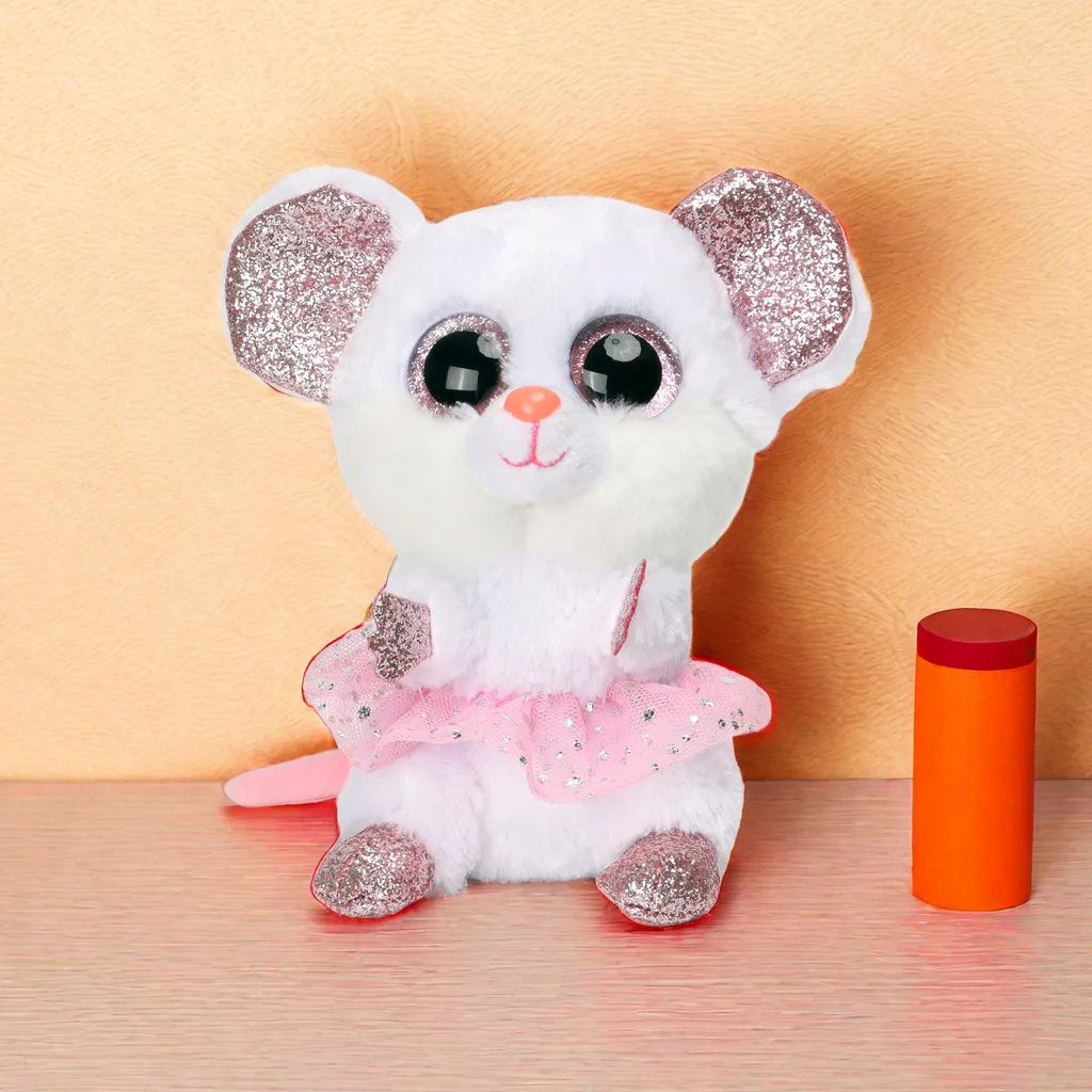 Baby Accompany Cow Otter Duck Penguin Cat Plush Mouse Wearing Ballet Dress Mouse Plush Toy Soft Mouse Toys for Kids