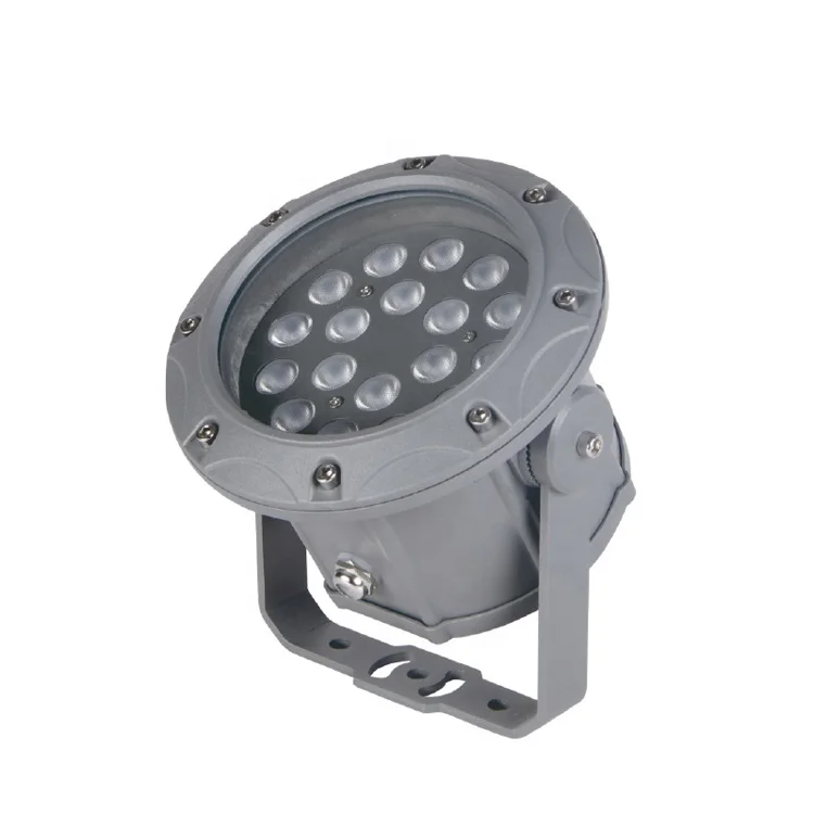 New Model 5w18w36w60w Colourful Lighting Led Floodlight Housing, Outdoor Lighting Waterproof Led Lens Flood Light