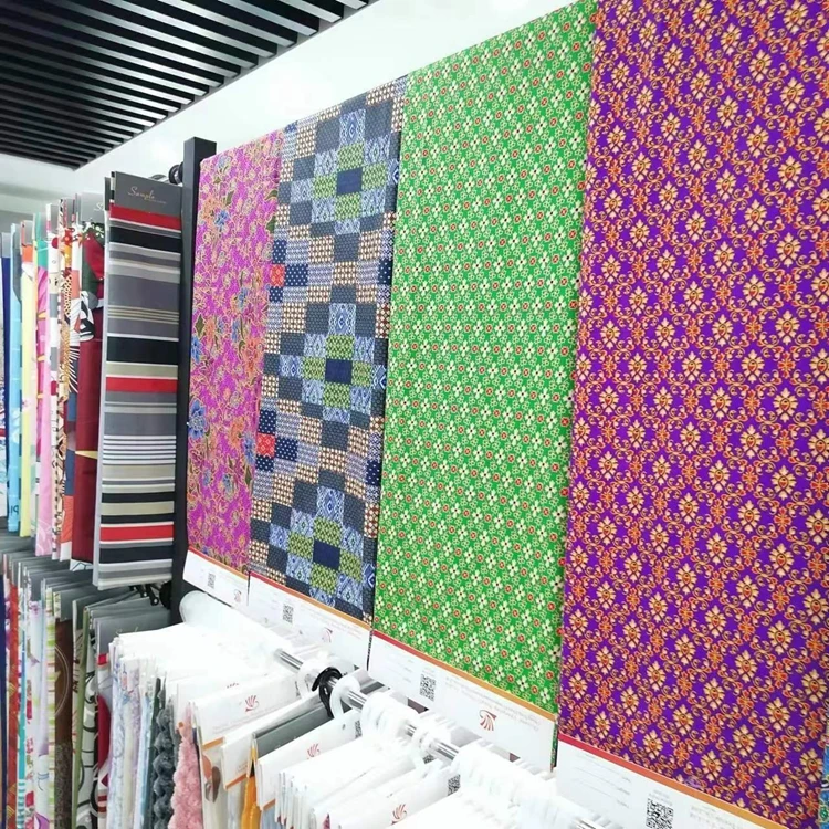 Factory direct custom print sarong indonesia malaysia hawaiian thai traditional fabric batik fabric