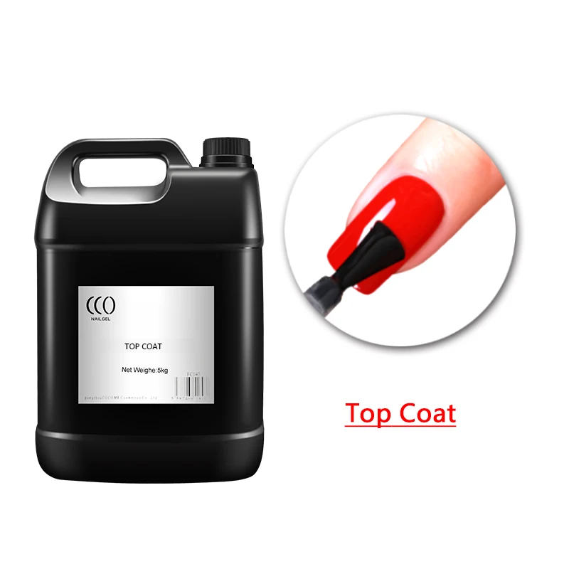 CCO  factory free samples private label glitter base gel top coat base coat set uv gel crystal top coat