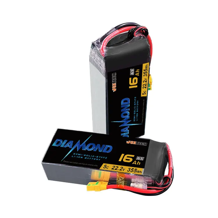 Custom Diamond Series 6S 16000mAh 22000mAh 27000mAh 30000mAh 16Ah 22Ah 27Ah 30Ah Semi Solid State Battery Li-ion Battery