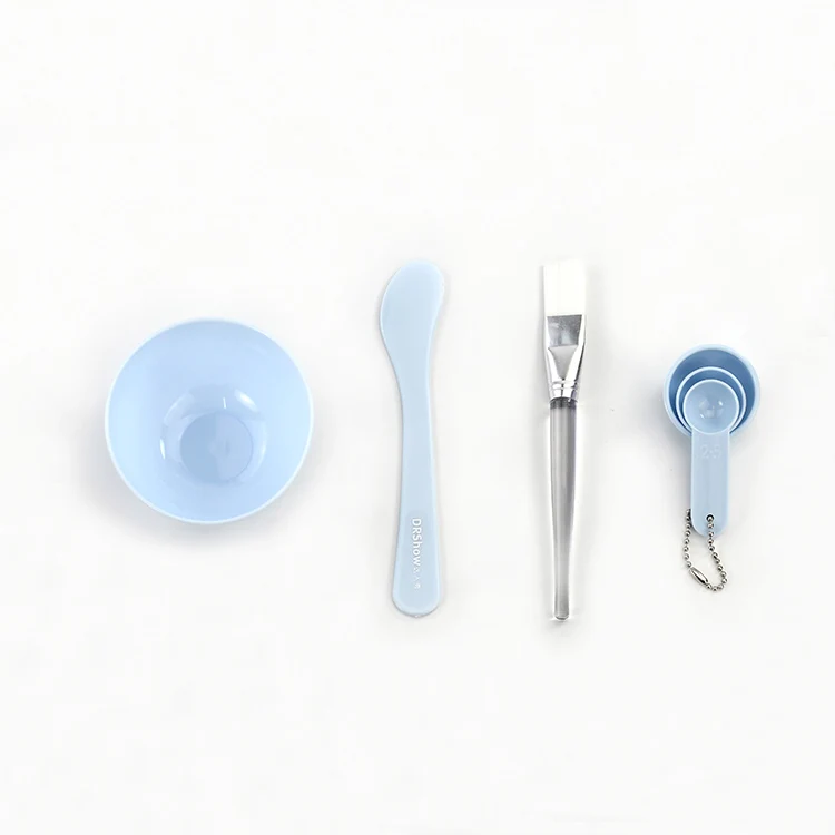 Оптовая продажа, инструмент для ухода за лицом, пластиковая косметика, маска для самостоятельного макияжа, набор чашек для смешивания