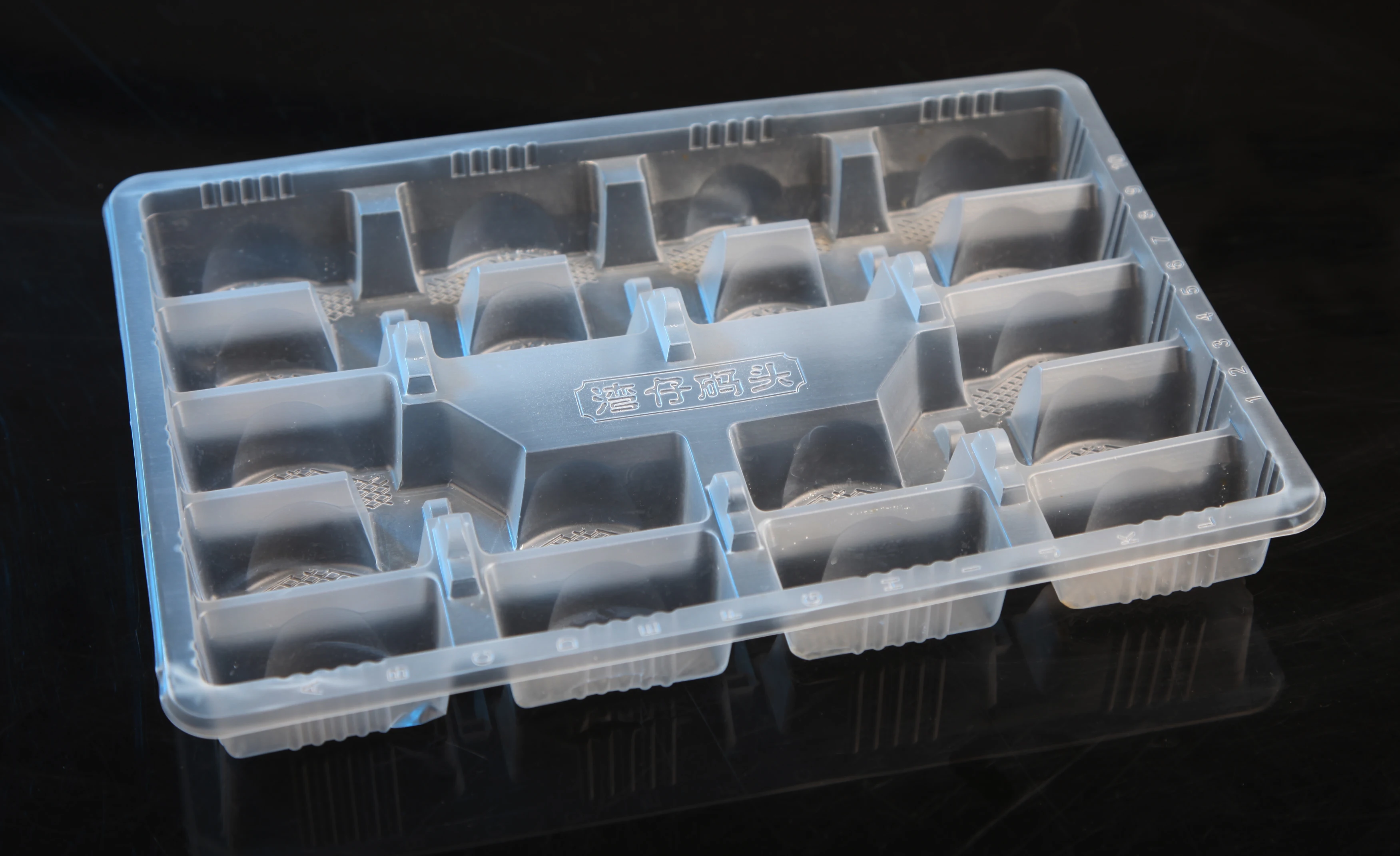 Tray plate food container automatic vacuum forming machine thermoforming