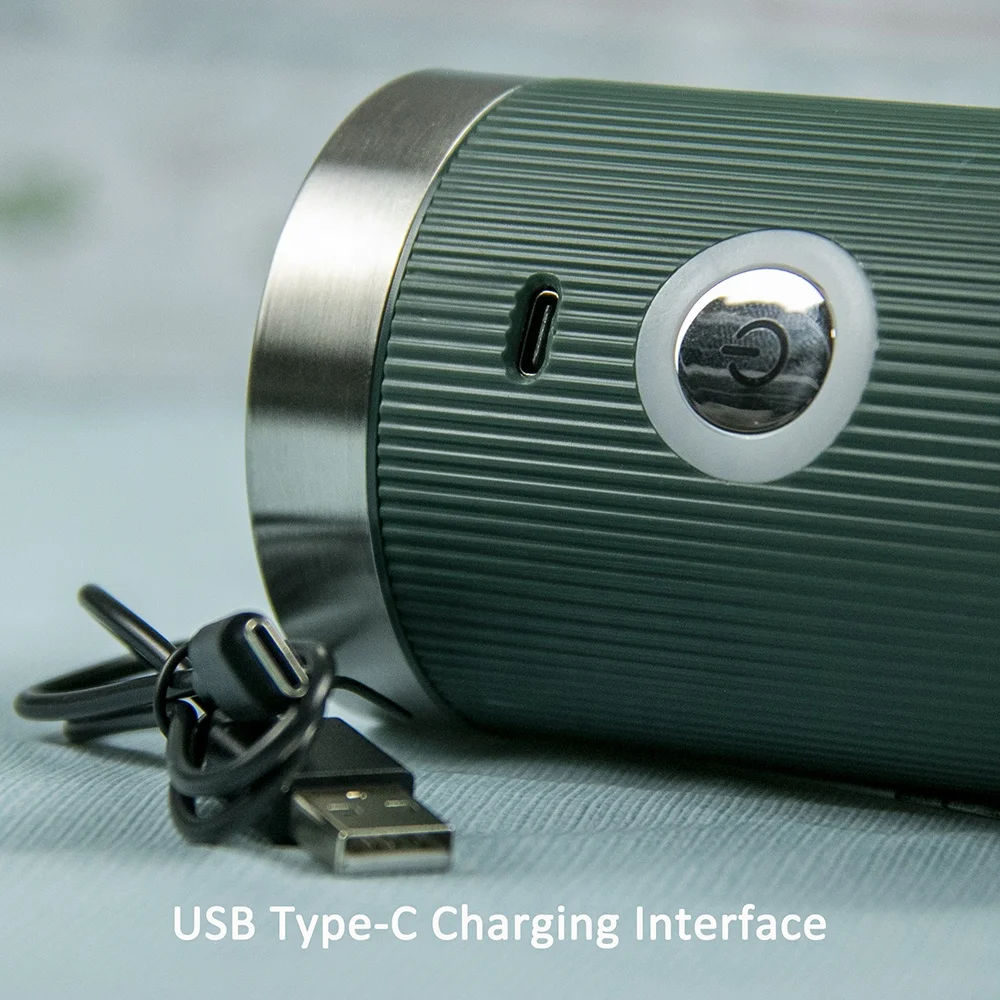 Электрическая кофемолка, профессиональный портативный измельчитель с керамическим сердечником и Usb-зарядкой, Type-C