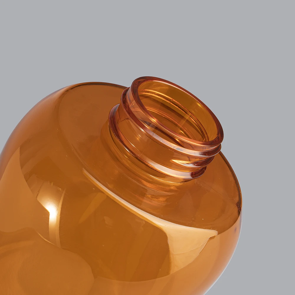 Роскошная бутылка для домашних животных шампунь 300/500/750 лосьон тела гель душа Очищающая упаковка круглые уникальные бутылки лосьона