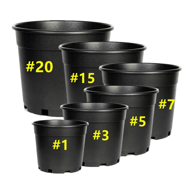 Nursery Pot 1/2/3/5/6/7/10/15 Gallon Pot Durable