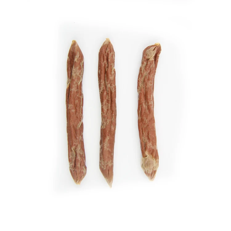 Wholesale Dried Soft Chew Sausages Chicken  For Dog Treats Pet Treats for dogs