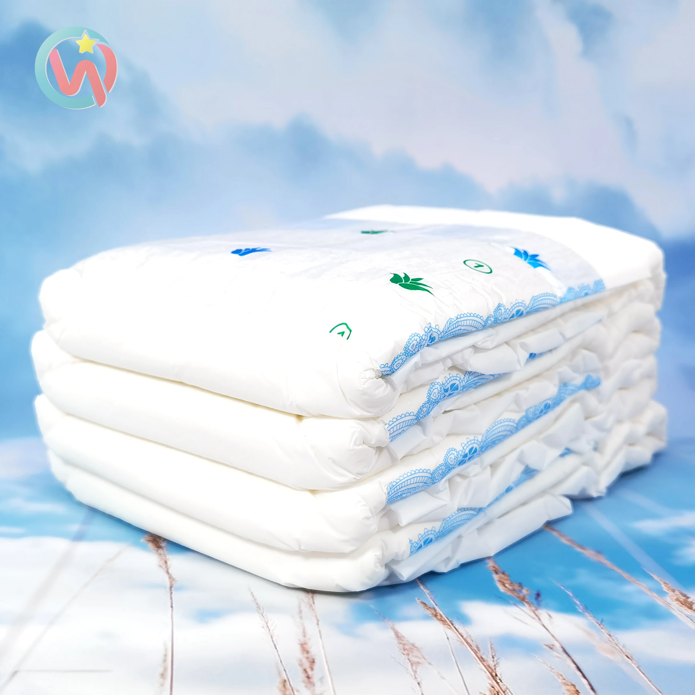 super absorbent ultra thick hospital home use cheap price adult diapers for the old men
