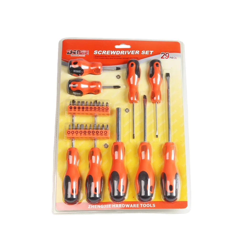 Crv Hot Selling Plastic Handle Household Flathead Wireless Torx T8 Screwdriver