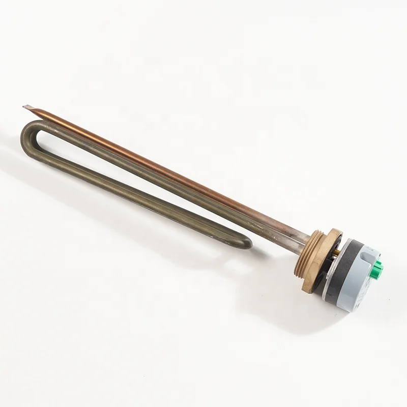 LINYAN 1 1/4 Inch Immersion Heater with Thermostat 1.5KW 2KW 2.5KW 3KW for Solar Water Heater Back Up
