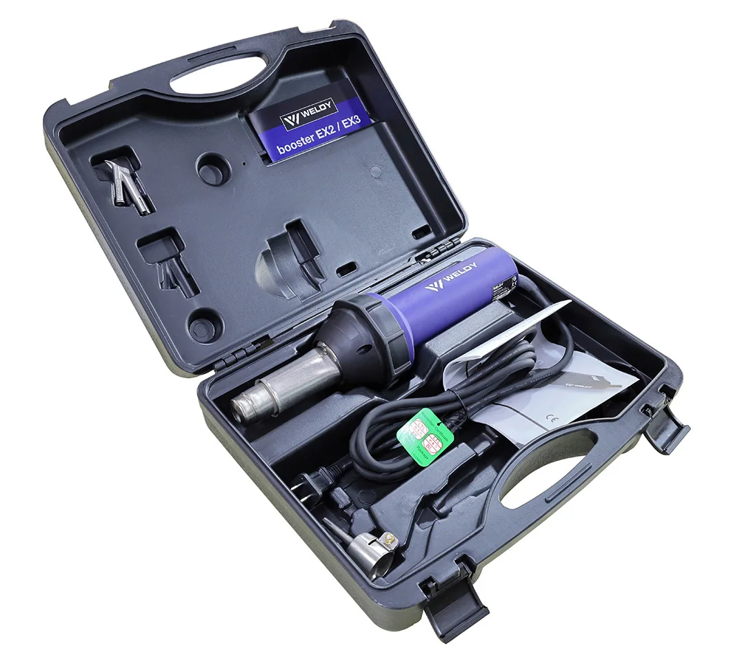 China factory price HT1600 Weldy portable hand hot air gun Hand Welder Gun with digital display